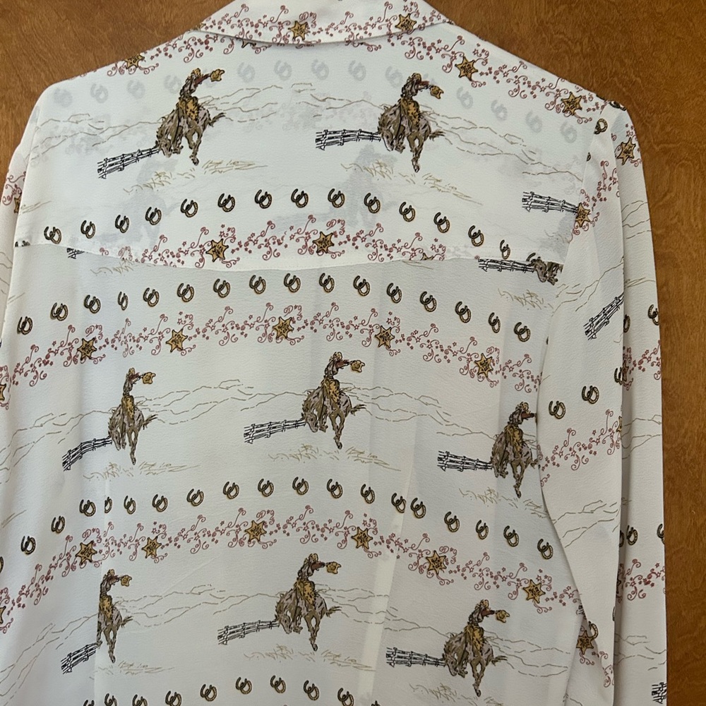 Vintage Sage West western shirt